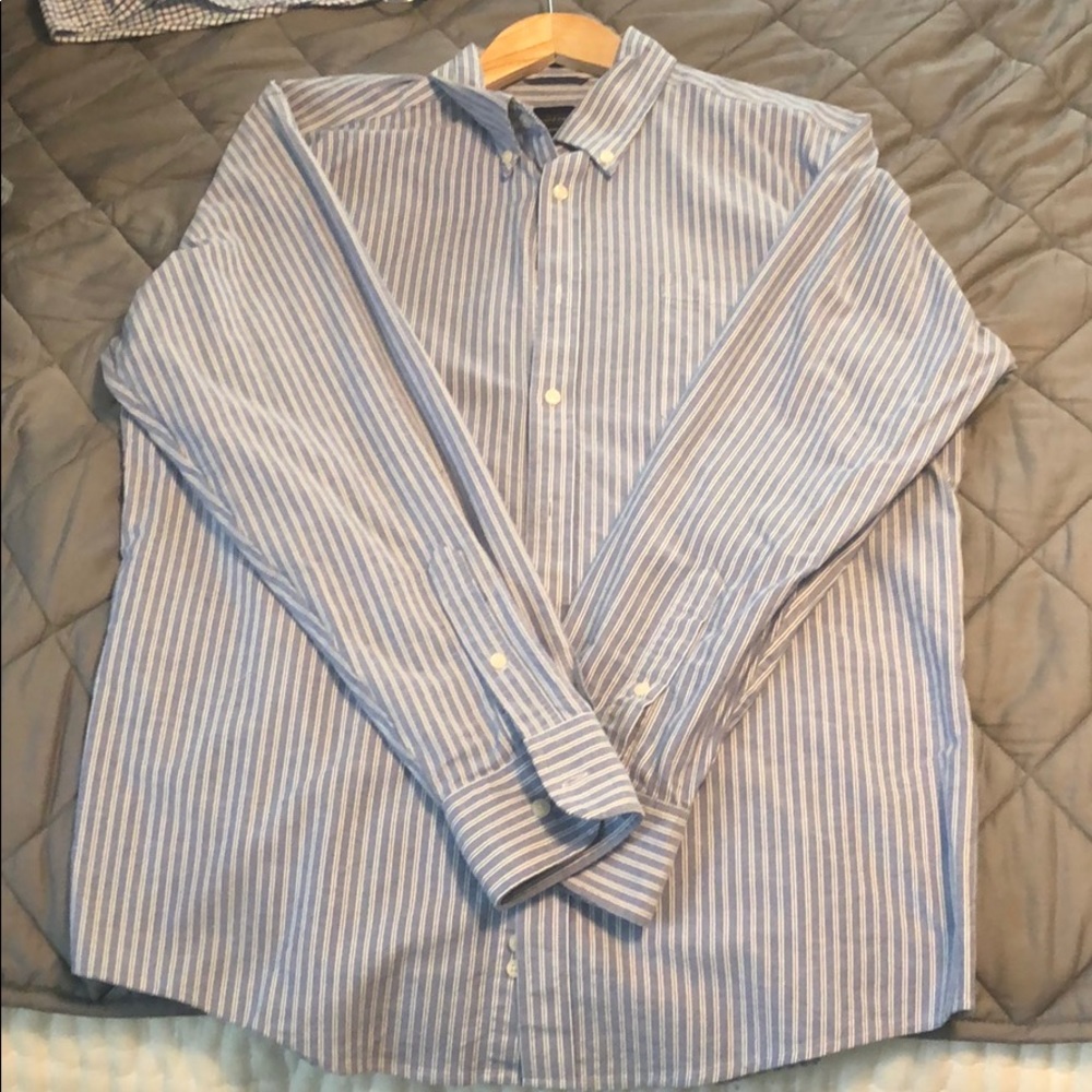 Dark blue dress shirt